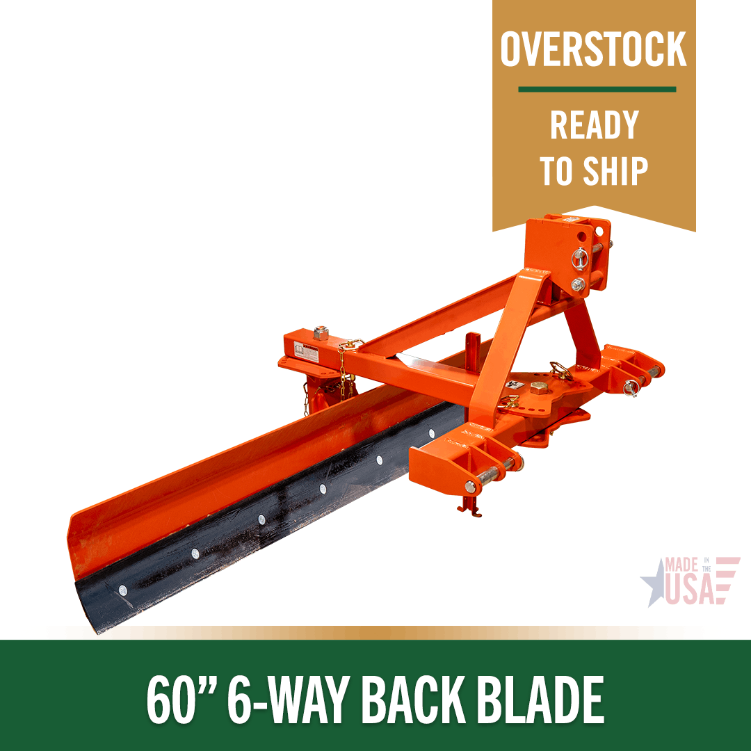 6 way Back Blade